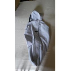 Light gray cover for Baby Bjorn carrier