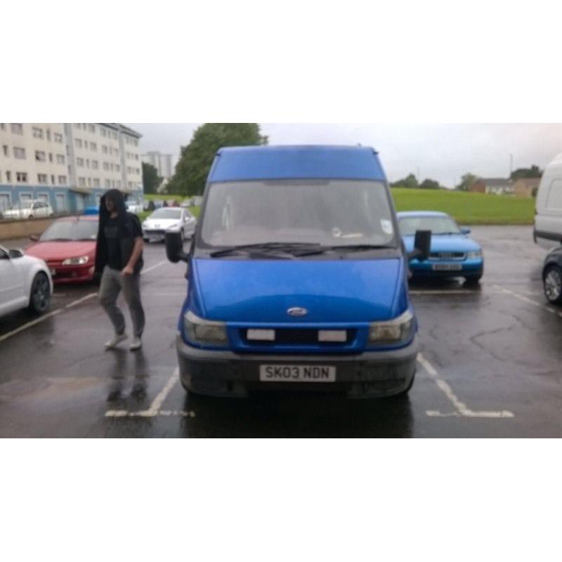 Transit crew cab with bed swap or sell why