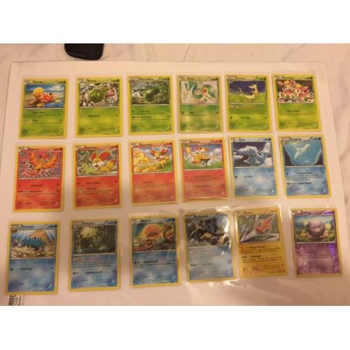 Pokemon Cards Fates Collide set part complete 93/124