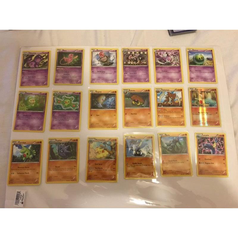 Pokemon Cards Fates Collide set part complete 93/124