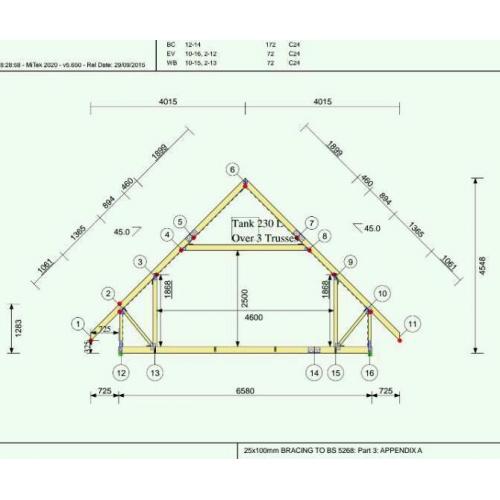 Attic trusses