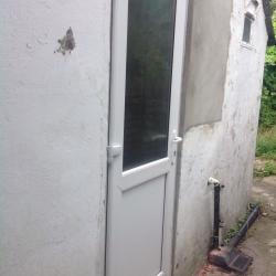 Kitchen double glazing door