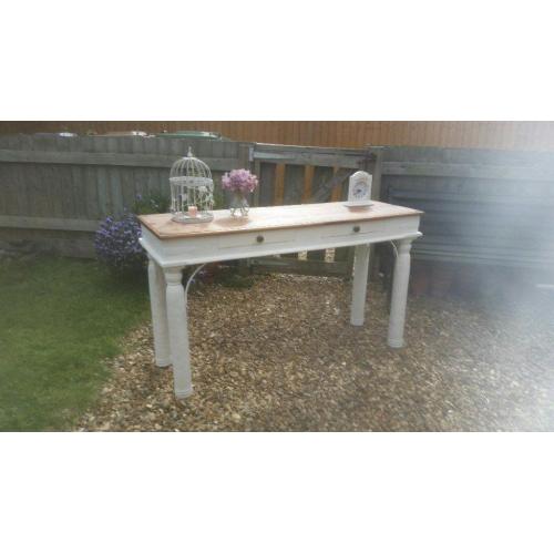 Solid sheesham console / dressing table