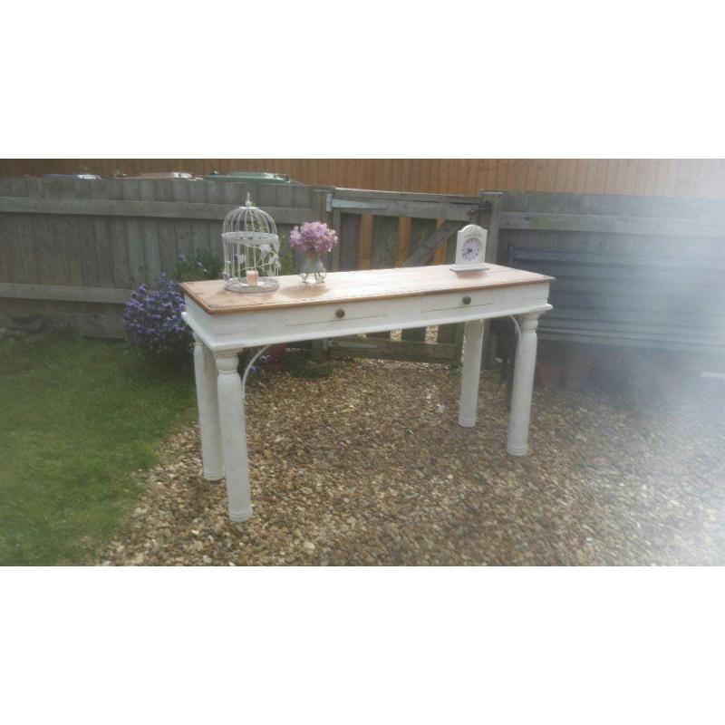 Solid sheesham console / dressing table