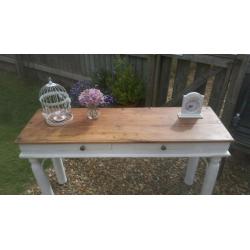 Solid sheesham console / dressing table