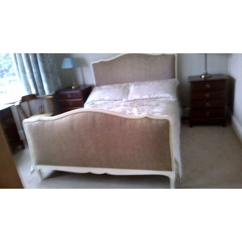 french double bed