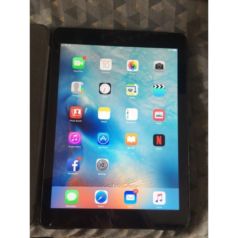 iPad Air sim and wifi