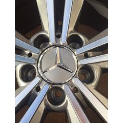 BRAND NEW 19" MERCEDES AMG SPORT UPGRADE ALLOY WHEELS- FITS C CLASS E CLASS S CLASS SLK