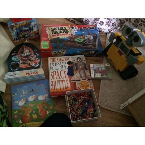 Games, books, toys
