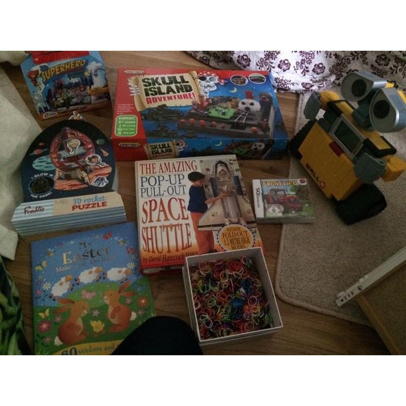 Games, books, toys
