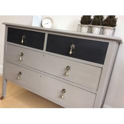 Shabby to Chic - chest of drawers or console table