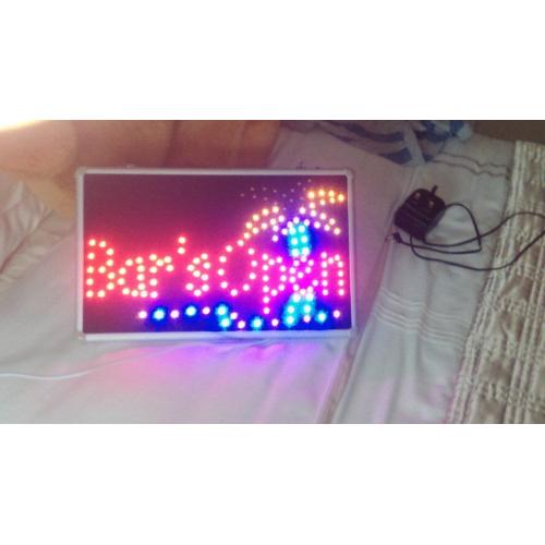 led bar sign