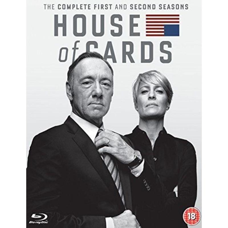 House of Cards Season 1&2 Blu Ray box set - new and sealed