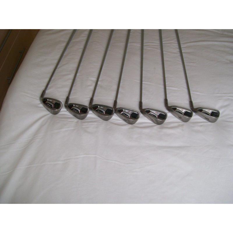 ping g20 irons 5 to sw black dot reg also ping g 7 wood