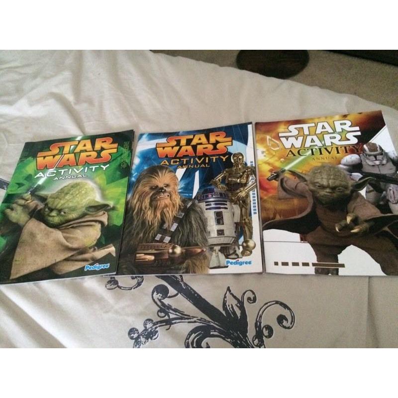 Star Wars activity books