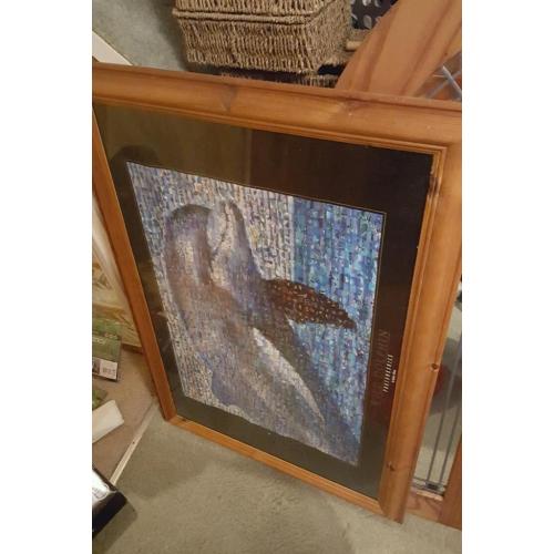 Promised Large pine picture frame