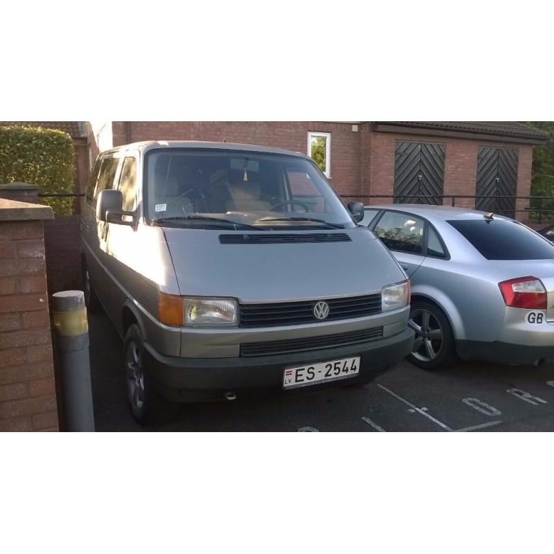 t4 vw caravelle 2.5 petrol lpg lhd
