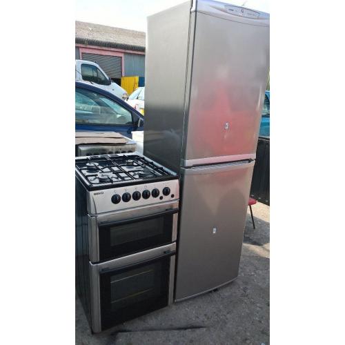 Beko Silver Gas Cooker 50cm.....Mint free delivery