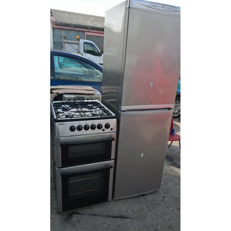 Beko Silver Gas Cooker 50cm.....Mint free delivery