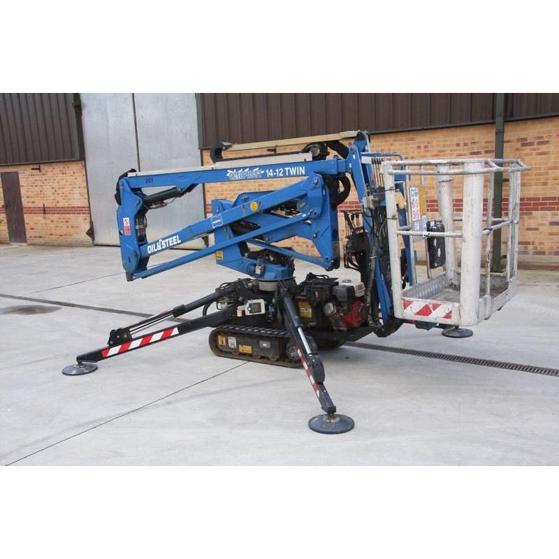 Tracked narrow access cherry picker for sale