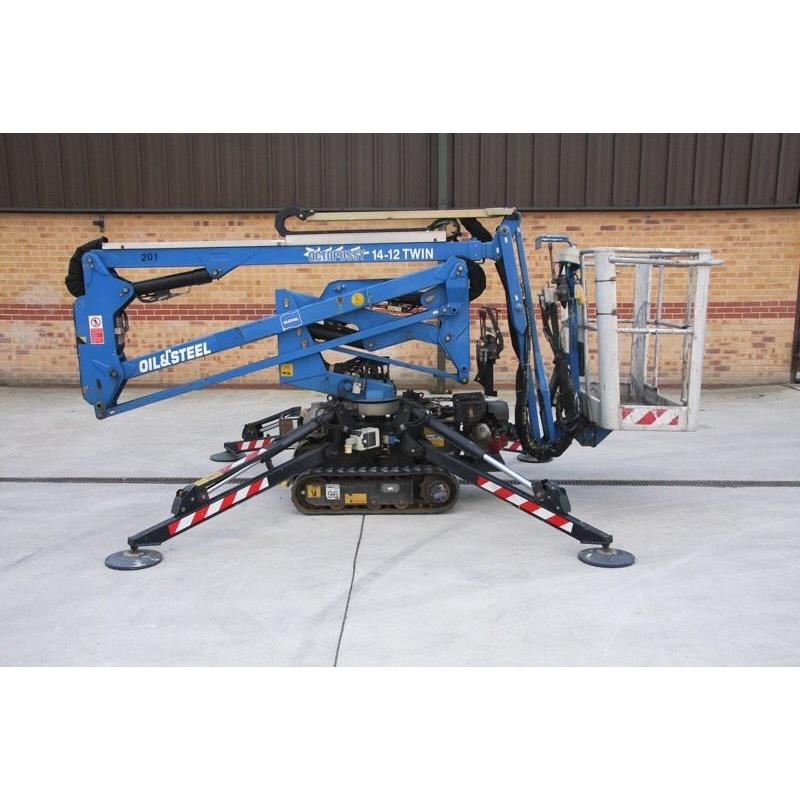Tracked narrow access cherry picker for sale