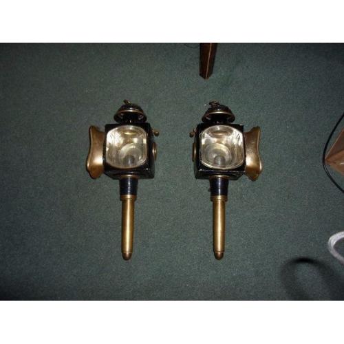 Pair of Victorian Carriage Lamps