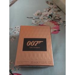007 for women eau de parfum 30ml - brand new and sealed - 12