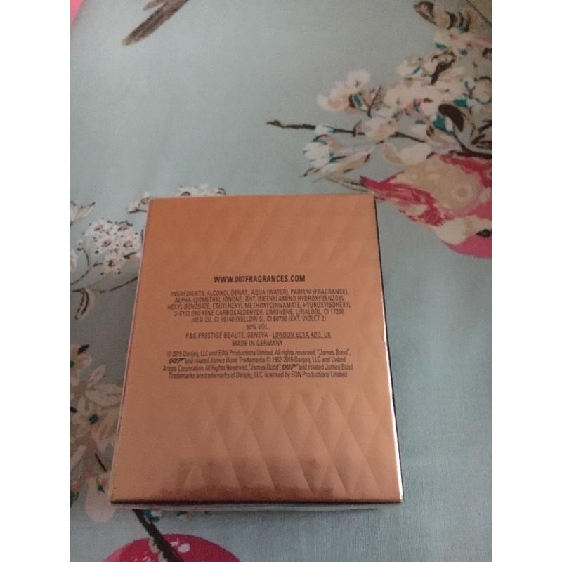 007 for women eau de parfum 30ml - brand new and sealed - 12
