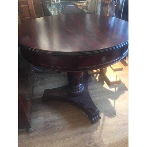 Drum Side Table .....Good Quality and Condition . Must be seen. Free local delivery.