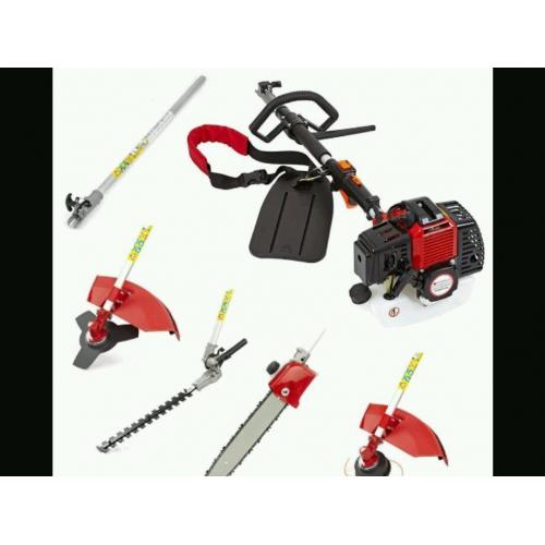 2 stroke petrol chainsaw and multi tool