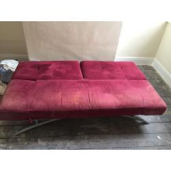 FREE red futon