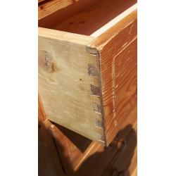 Chest of drawers 2 over 4 - solid pine