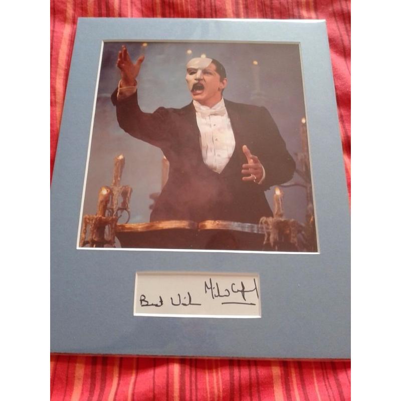 MICHAEL CRAWFORD SIGNED