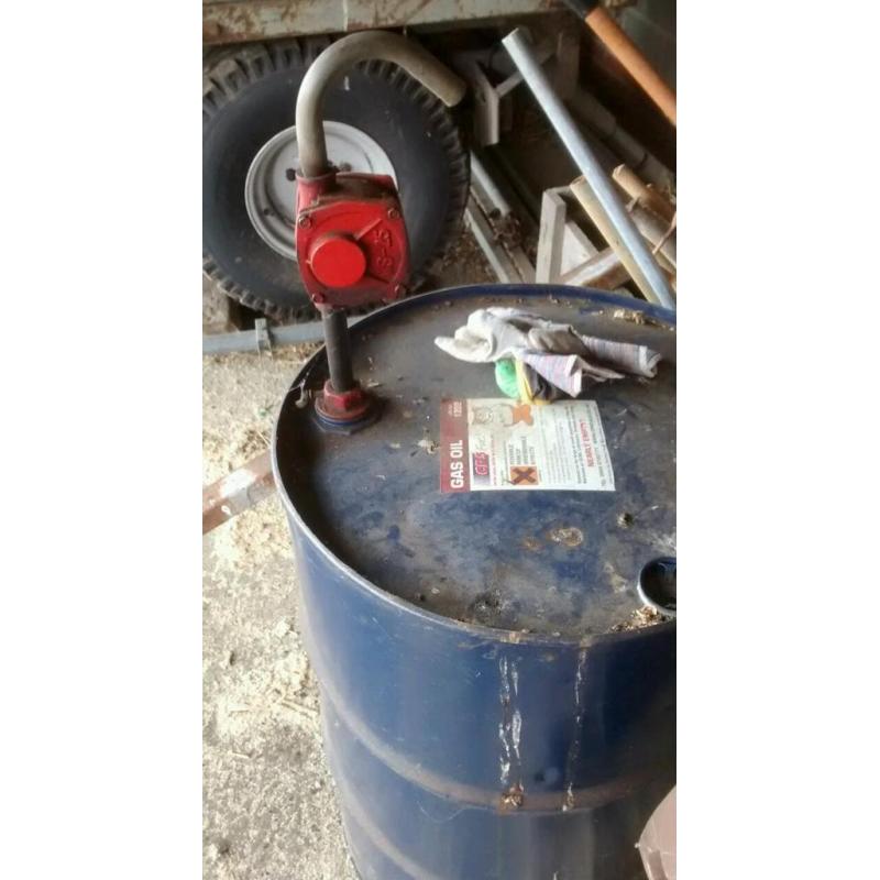 205 litre barrel pump