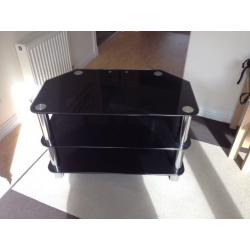 Black TV Stand