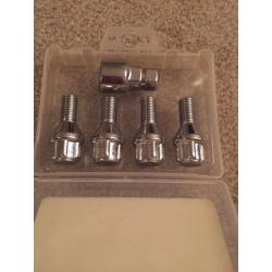 Race X anti theft locking wheel nuts *new*