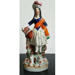 Staffordshire flatbacks ornaments