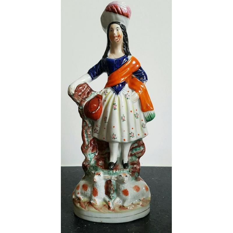 Staffordshire flatbacks ornaments