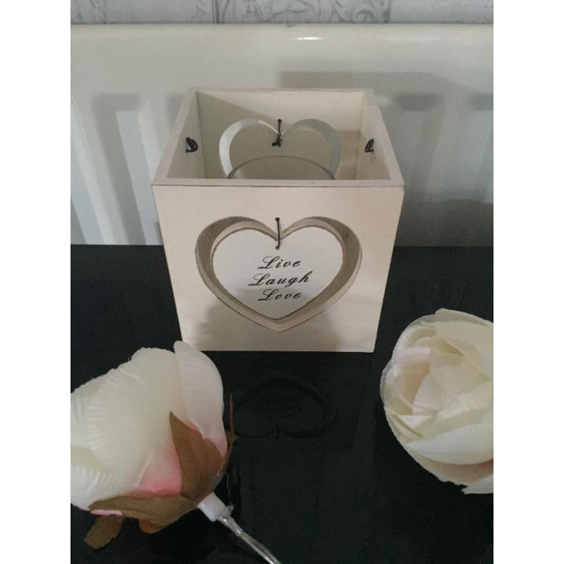 Live Love Laugh Tealight Candle Holder