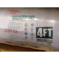 Small double spring flexi mattress.