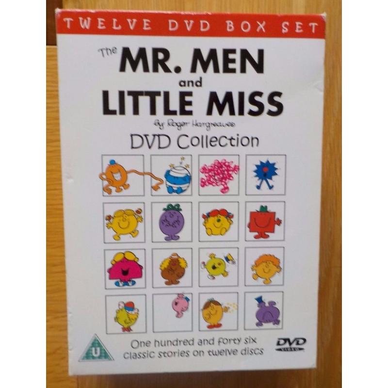 Mr Men & Little Miss DVD Box Set (12 discs)