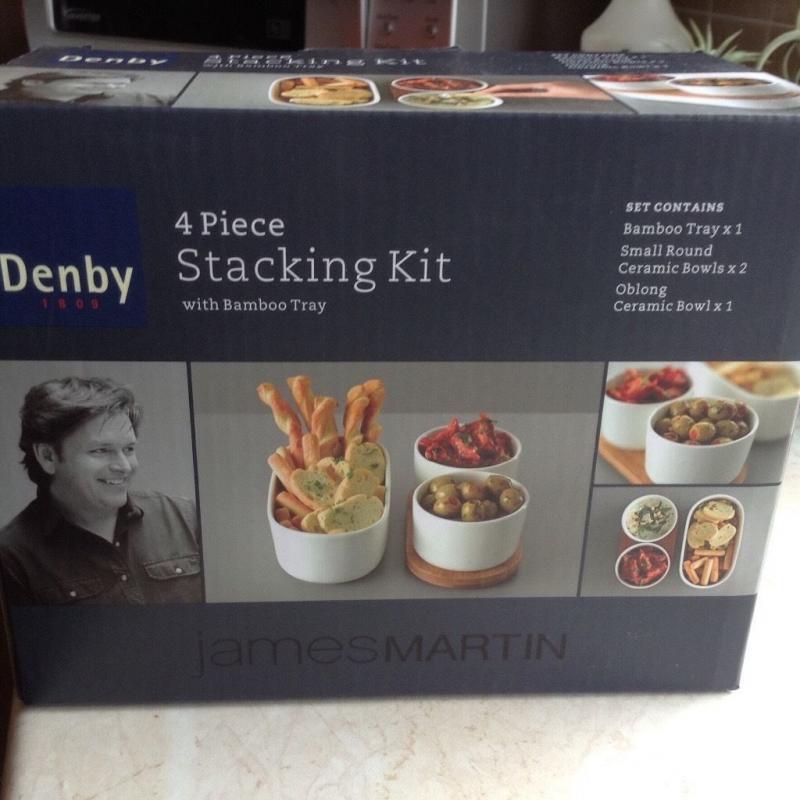 Denby James Martin 4 piece stacking kit