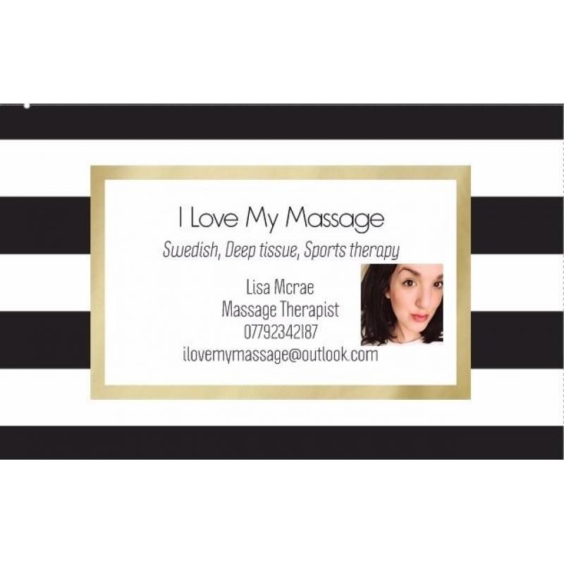 Sunday Massage Therapy available for booking, hot oils, relaxing, welcoming, professional.