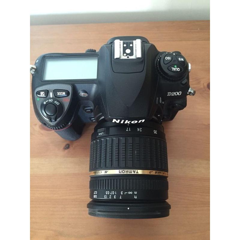 Nikon D200 DSLR + Tamron 17-50mm F2.8