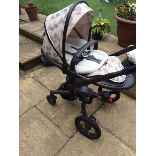 pram pushchair travel system car seat foot muff rain cover basket