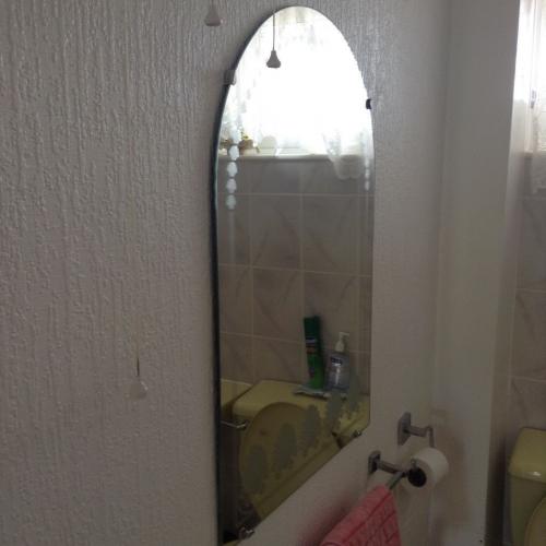 Arch bathroom mirror