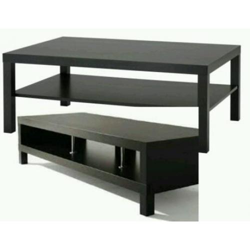 Ikea Lack TV stand and Table