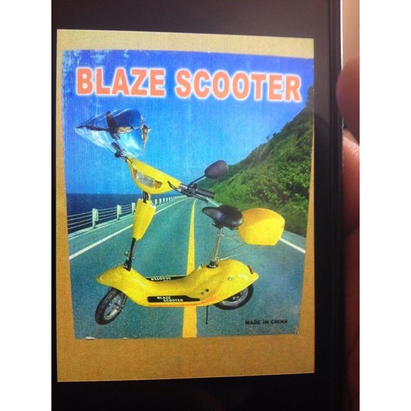 Petrol scooter