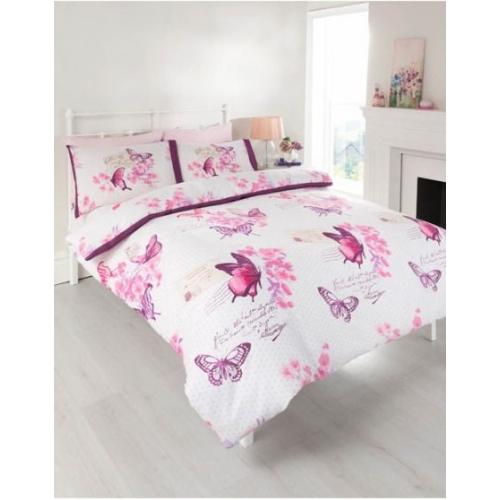 Parisienne Butterflies Duvet Set