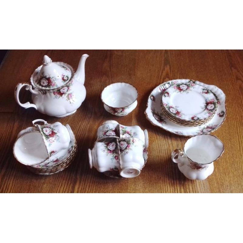 Royal Albert Celebration china tea set